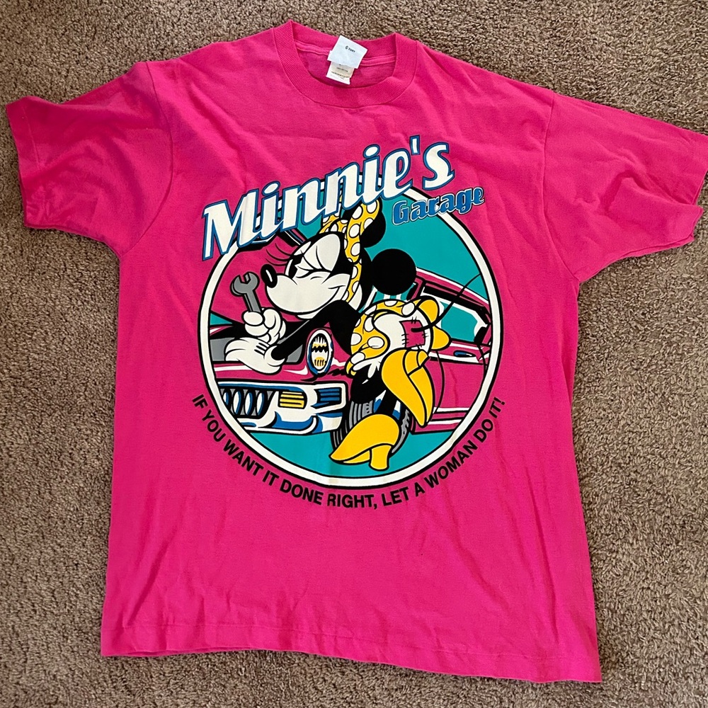 VINTAGE Mickey & Co | Minnie’s Garage T-Shirt